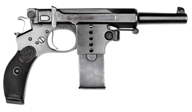 伯格曼3a手枪,伯格曼1型自动手枪