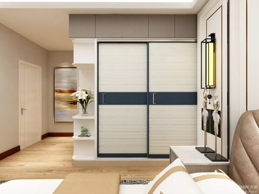 轻奢移门衣柜效果图大全2023款,衣柜40种款式