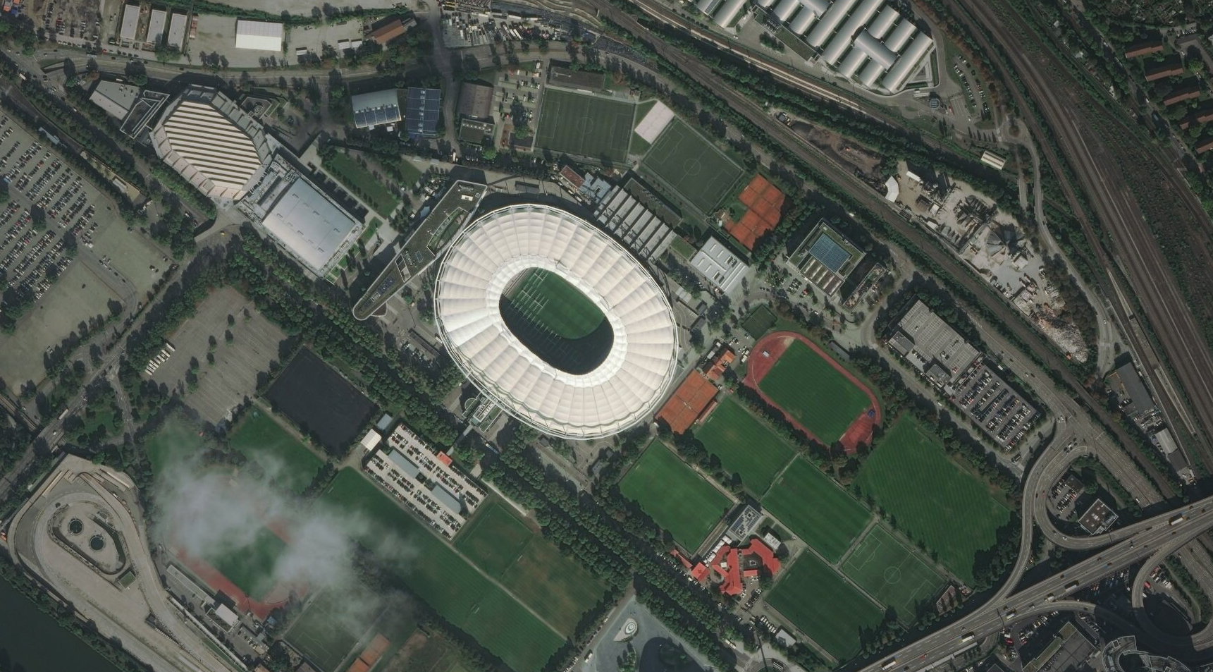 欧洲最现代的十大足球场,德甲十大足球场