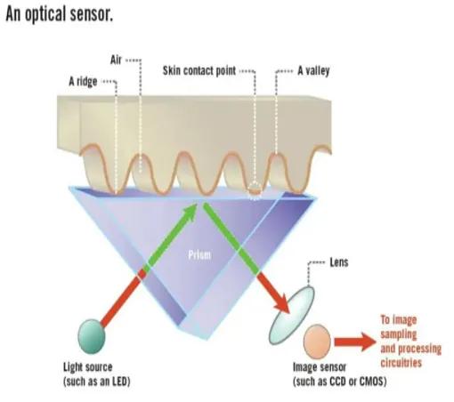 指纹传感器发展史,光电式指纹传感器