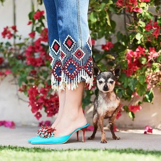 牛仔裤不好看怎么用皮筋改,牛仔裤不穿怎么改造包包