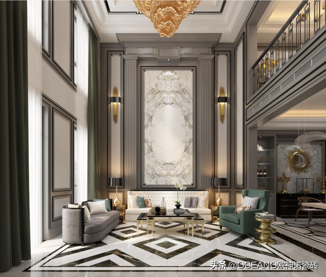 今年流行沙发高级灰客厅效果图,极简大气高级灰客厅