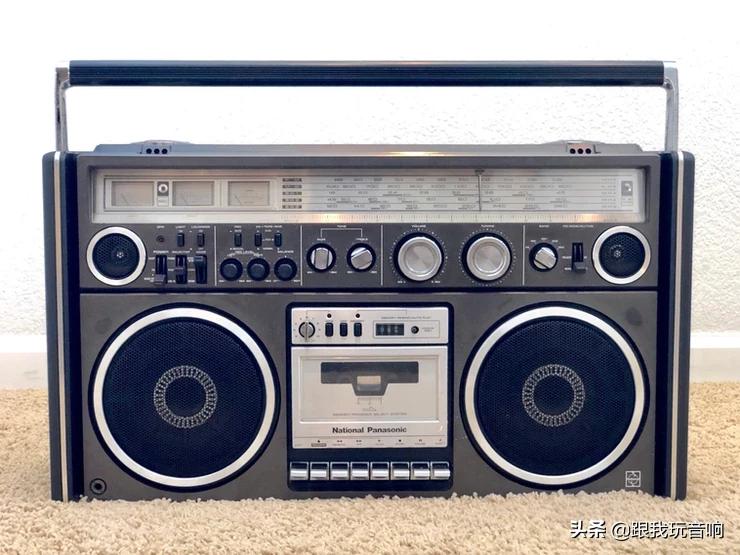 老式松下NationalRX7700BoomBox盒式录音机