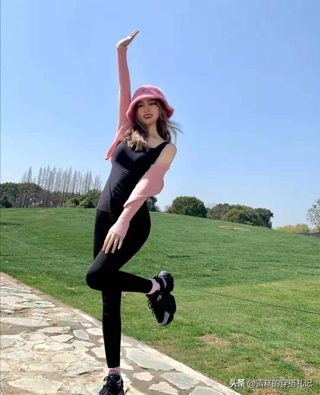 小个子微胖鲨鱼阔腿裤,阔腿裤鲨鱼裤春秋薄款