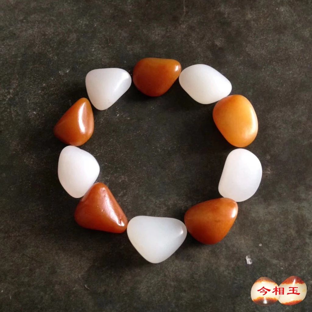 紫金鼠手串原籽,橄榄核原籽手串怎么盘