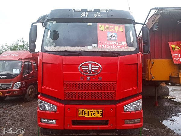 能去工地的车,新款解放j6自卸车图片