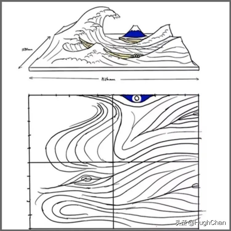 葛饰北斋神奈川冲浪小夜灯拼图,葛饰北斋神奈川冲浪图拍卖金额
