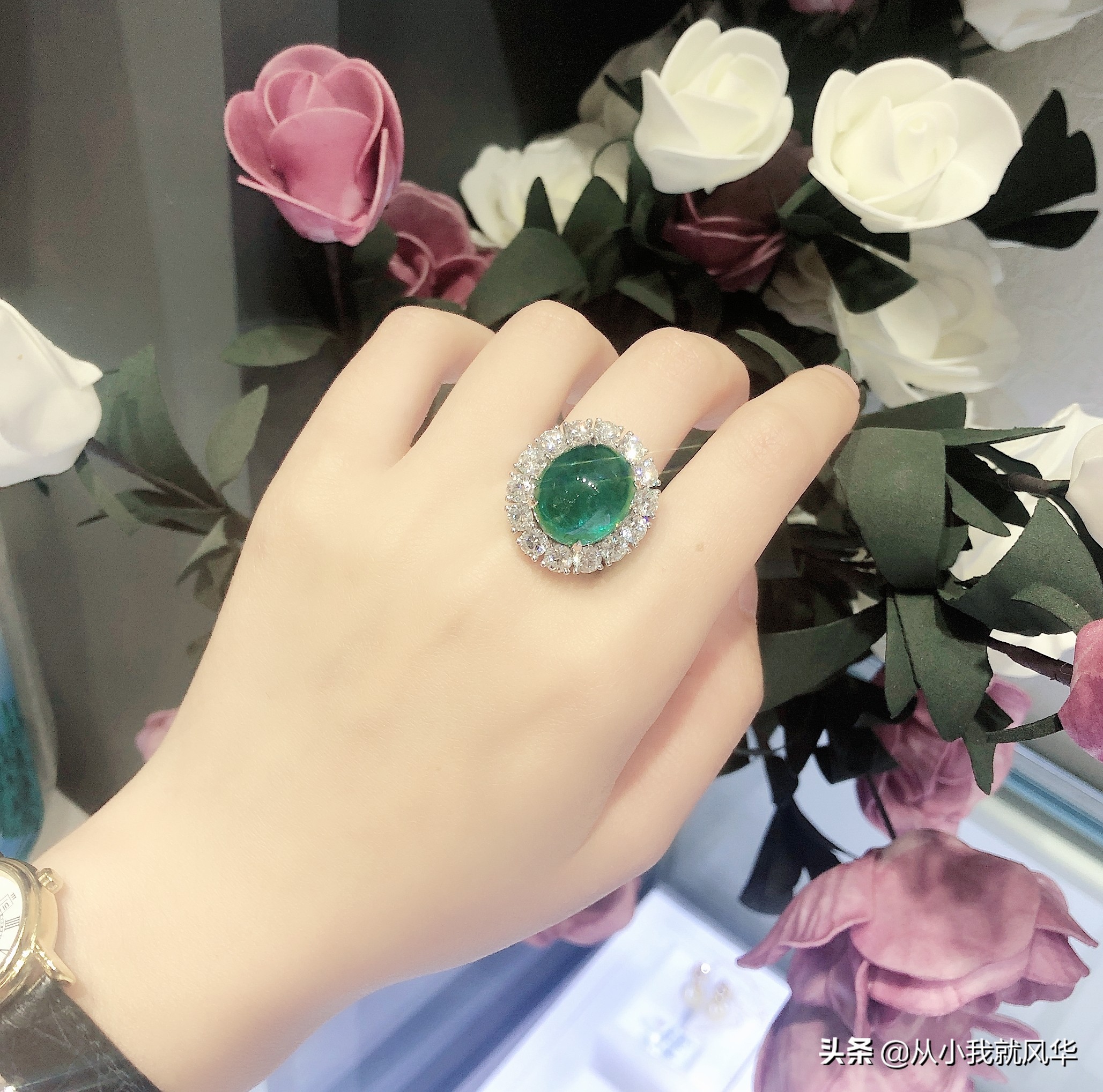 宝石祖母绿怎么介绍,绿色宝石之王祖母绿款式欣赏