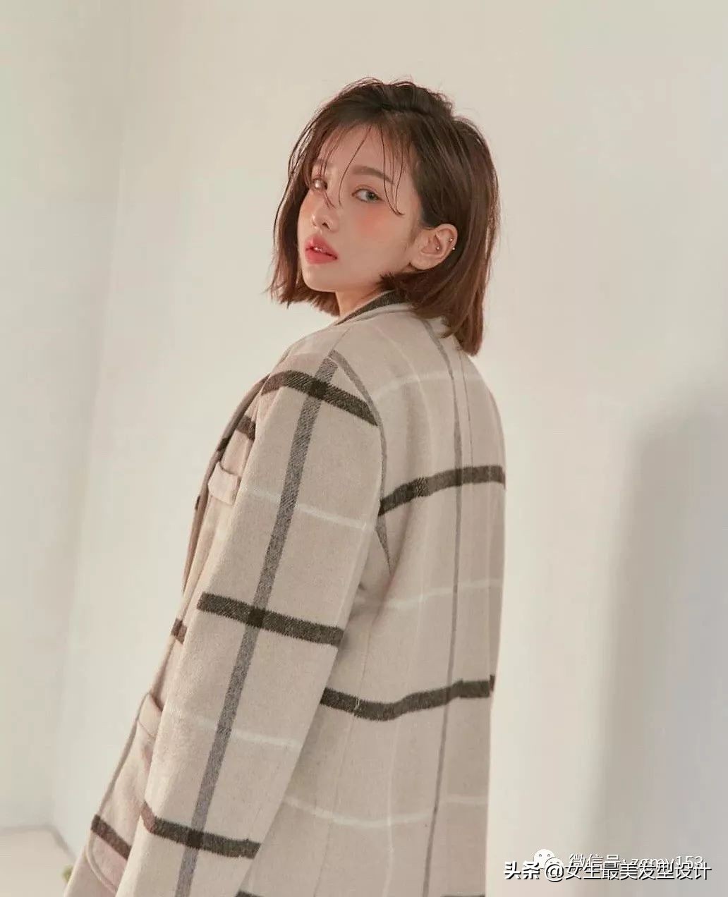 少女心爆棚的中短发,学生党能扎起来的短发推荐