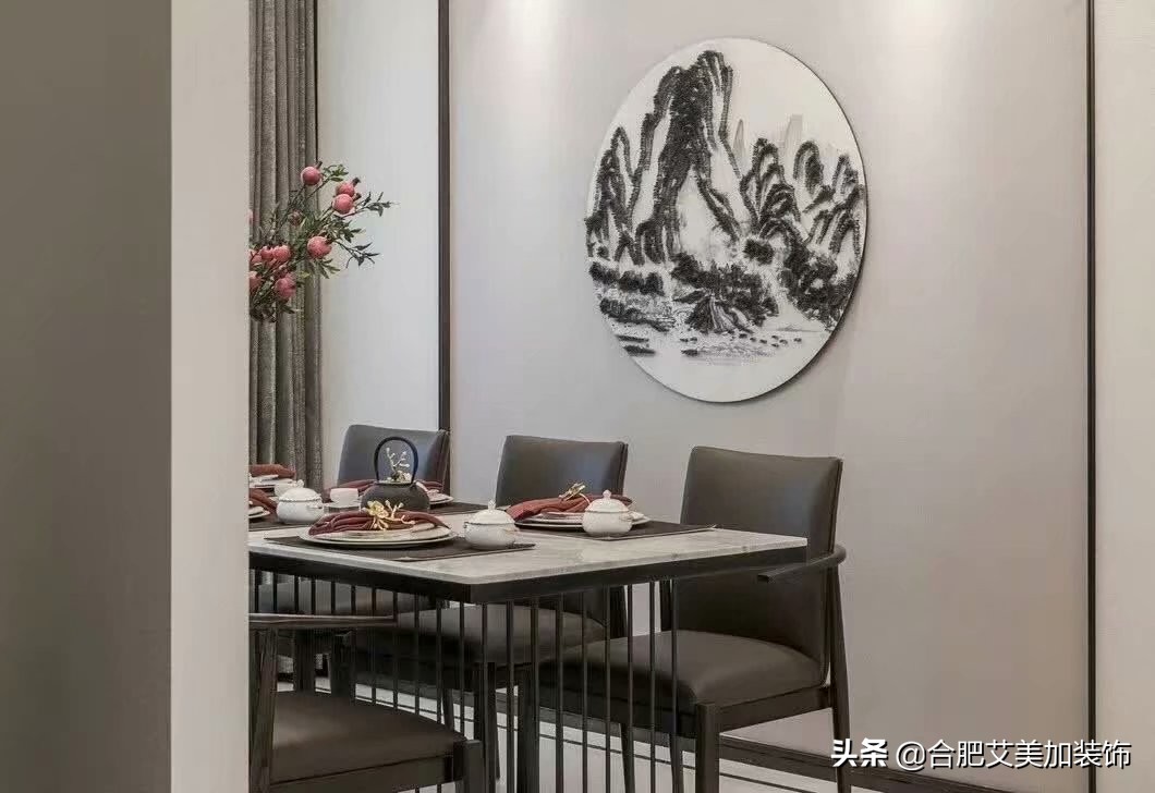 水墨兰庭样板房,水墨兰庭86平装修