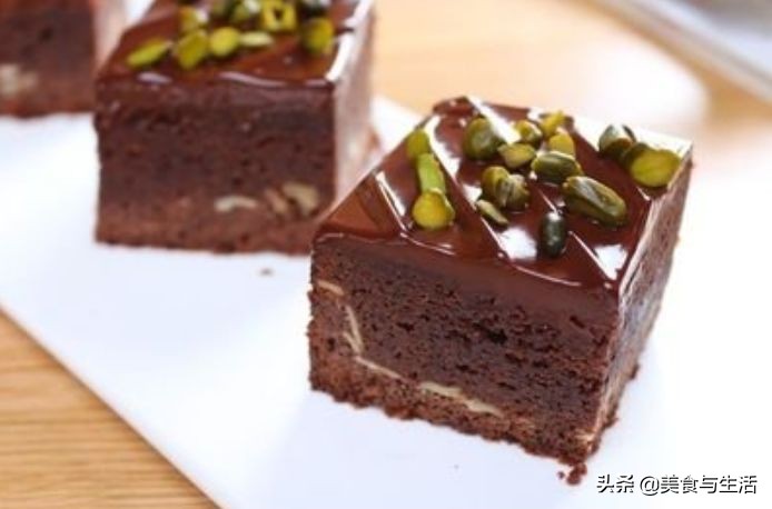 只用香蕉和巧克力做的布朗尼蛋糕,一个简易蛋糕的制作