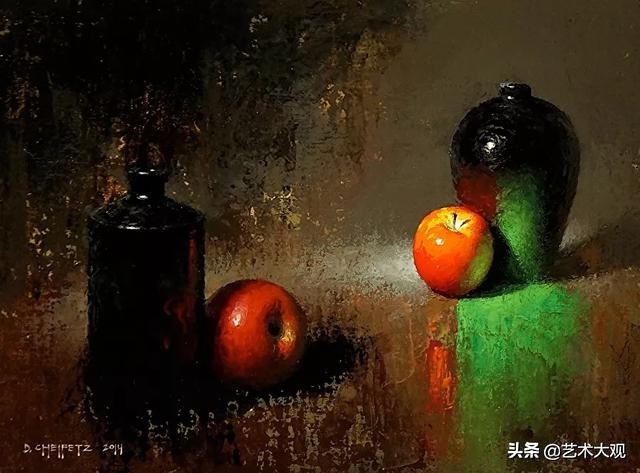 色彩世界油画作品,画家davidsmith油画作品