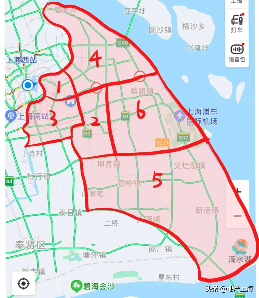 说说浦东的三个放羊区为什么是放羊区