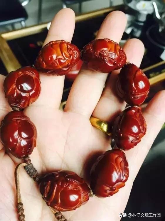 佛珠手串中间绳结打法,小佛珠手串怎么穿绳打结