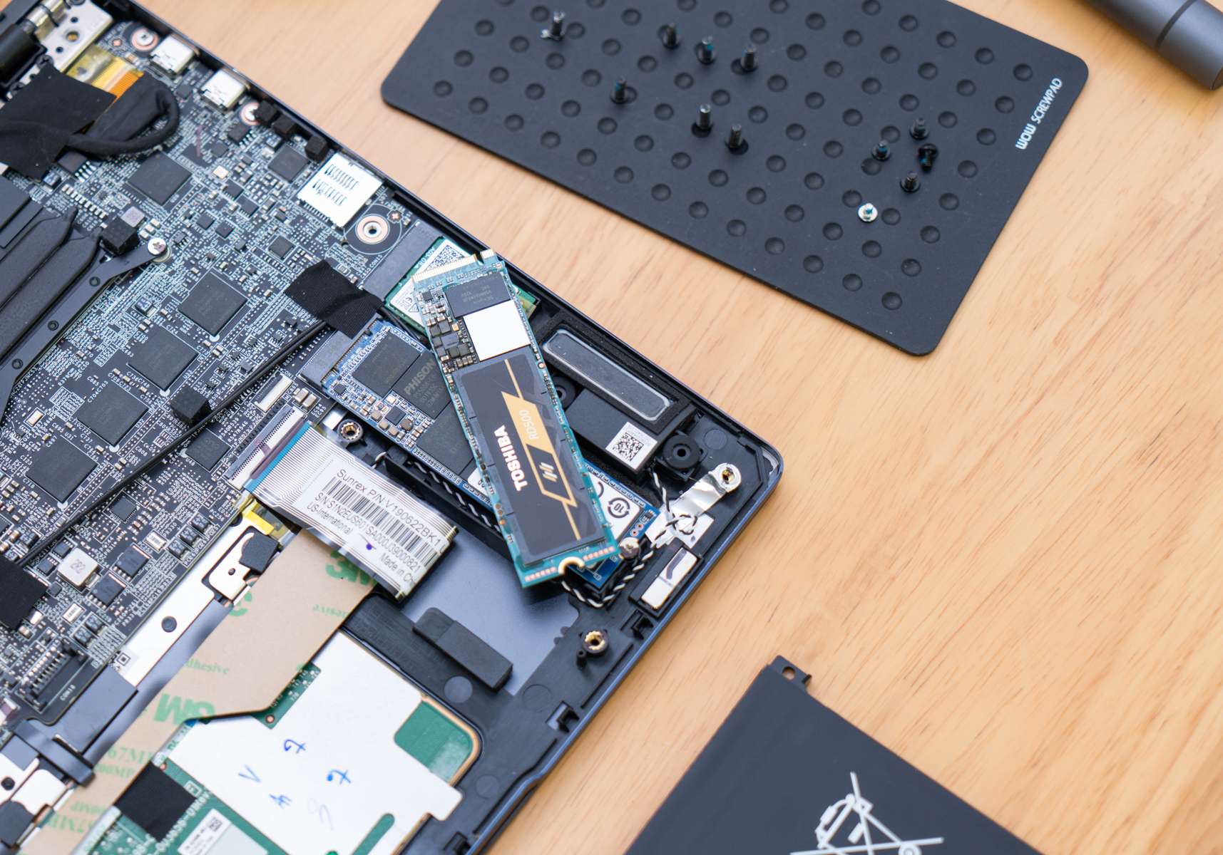 东芝笔记本l600-35r更换固态硬盘,东芝rc500nvme固态