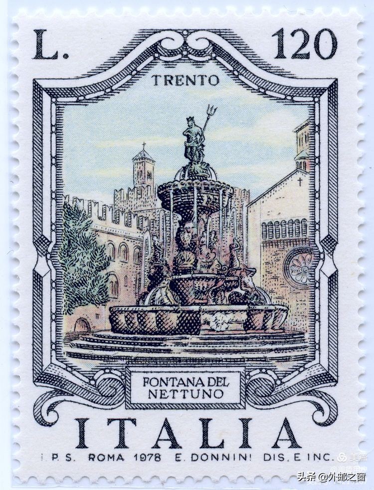 1987年意大利艺术文化遗产邮票,意大利稀少邮票