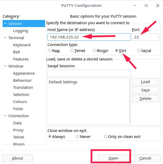 puttylinux版本,putty连接linux