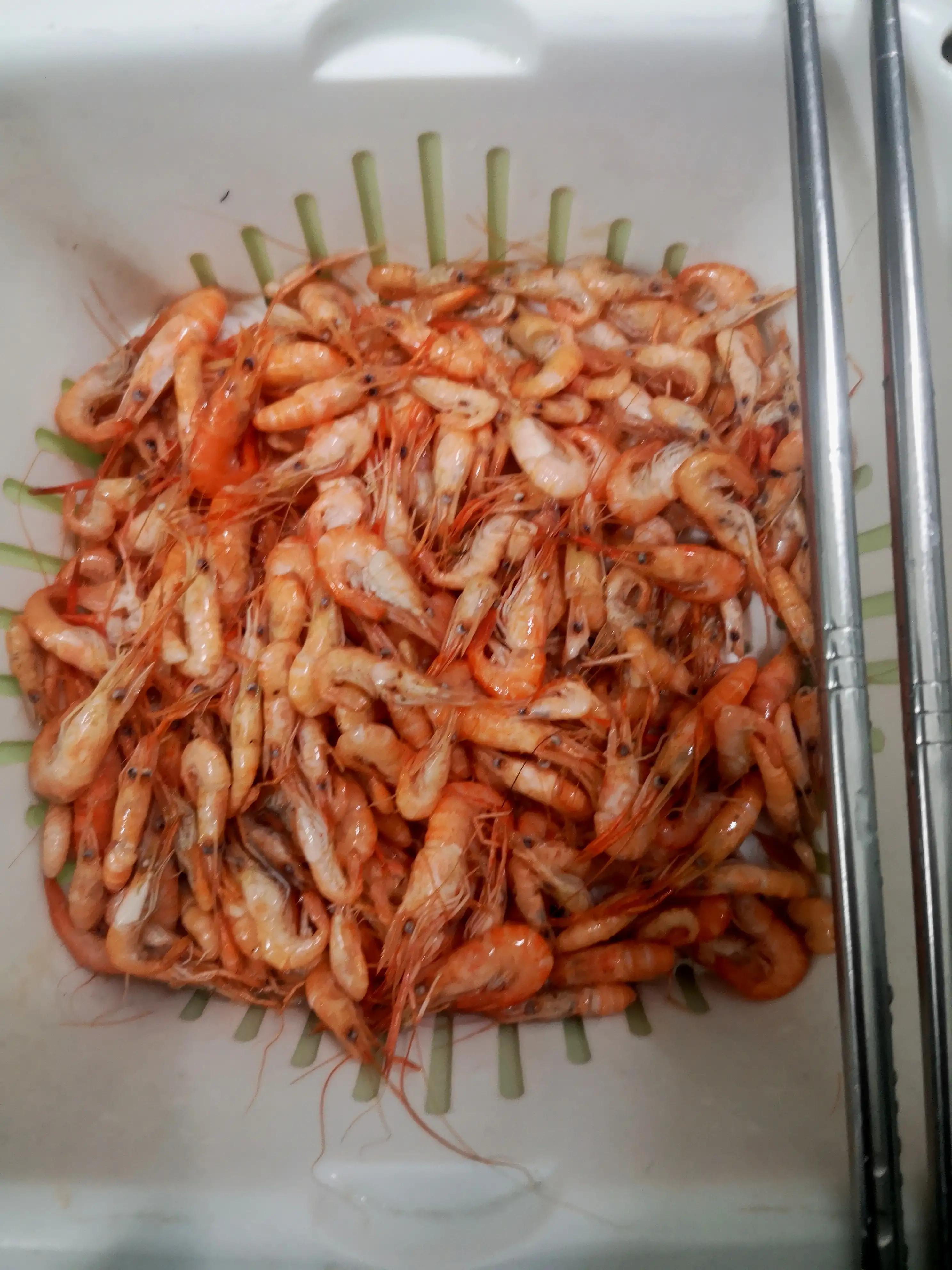 白灼野生小河虾,广州白灼野生河虾