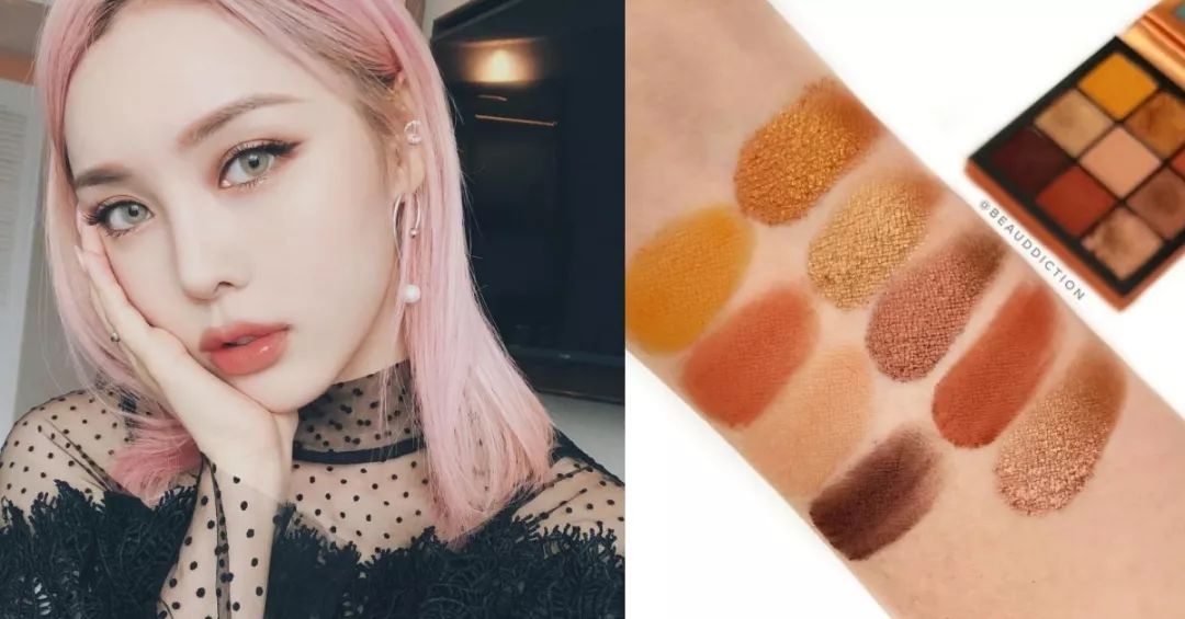 秋冬必收清单+1!7种枫叶色、橘棕色眼影盘推荐