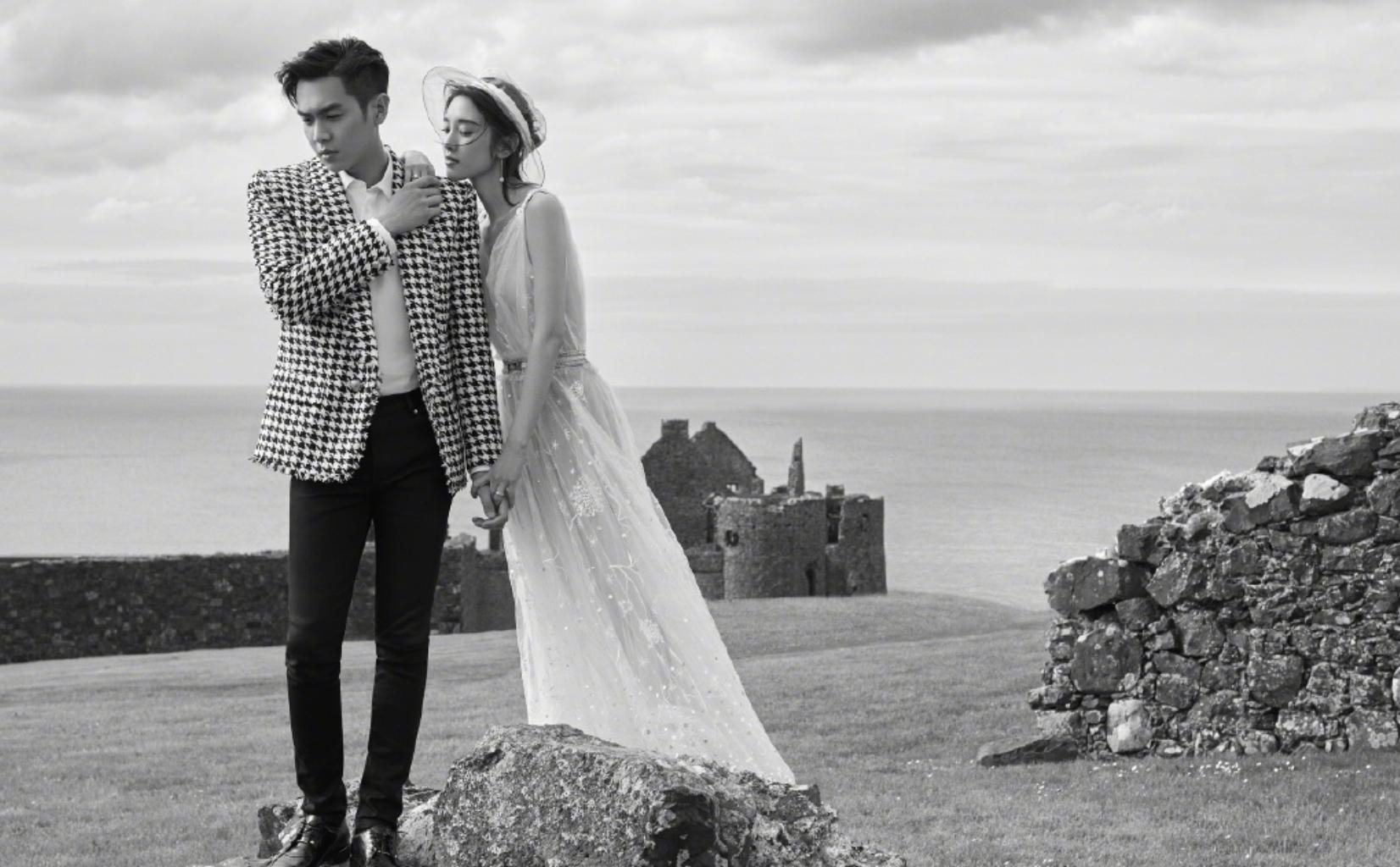 唐艺昕晒张若昀结婚视频,张若昀唐艺昕拍婚纱照被偶遇