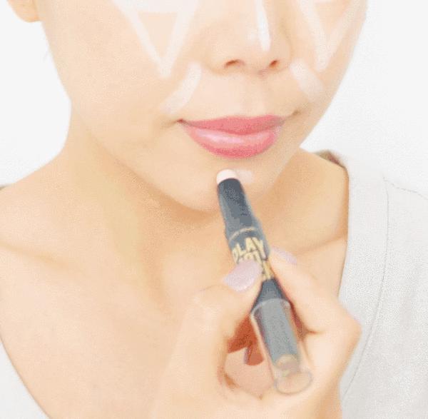 修容棒咋样用,miniso修容棒修容教程