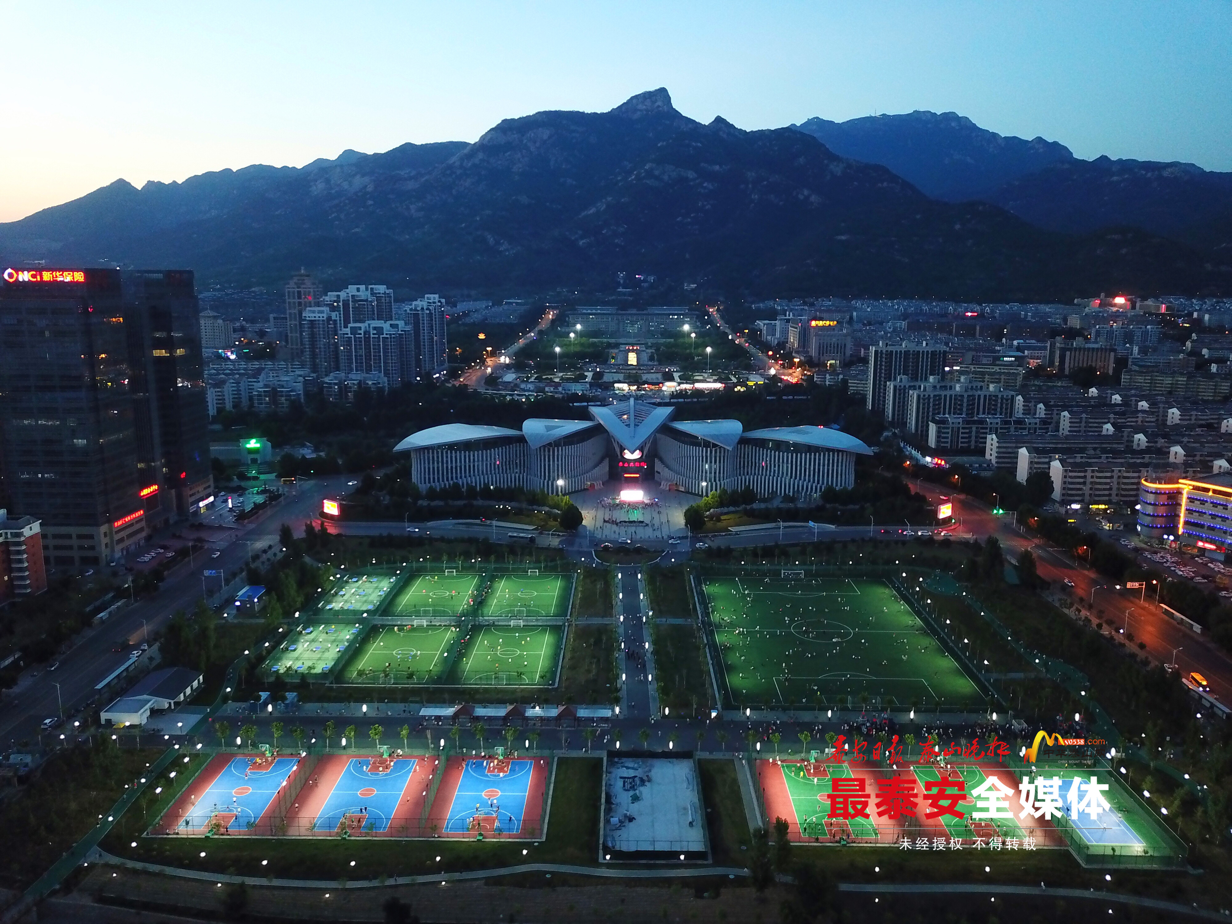 泰安市生态绿地健身活动公园位置,安泰运动公园