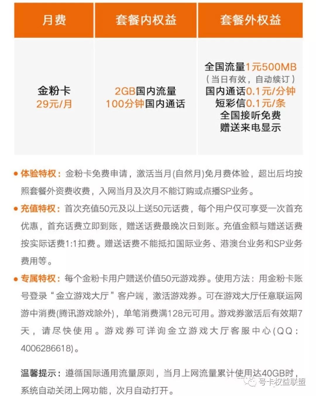 互联网流量卡套餐推荐,联通互联网流量卡