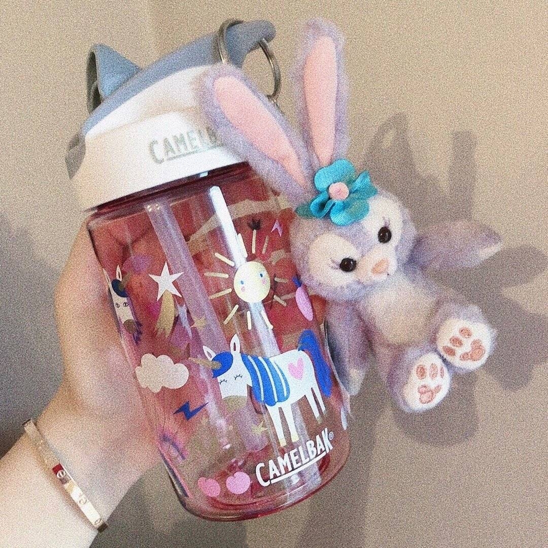 可爱杯子超萌保温杯带吸管,吸管水杯可爱的杯子推荐