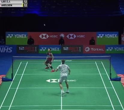 GIF羽毛球技术赏析:李梓嘉,“远网决胜”时代的灯塔