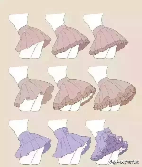 动漫服装设计素材大全,服装设计素材黄色