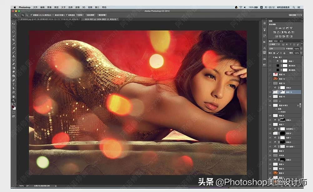 ps风景高级调色修图教程长春风景,ps人像修图夕阳调色教程视频