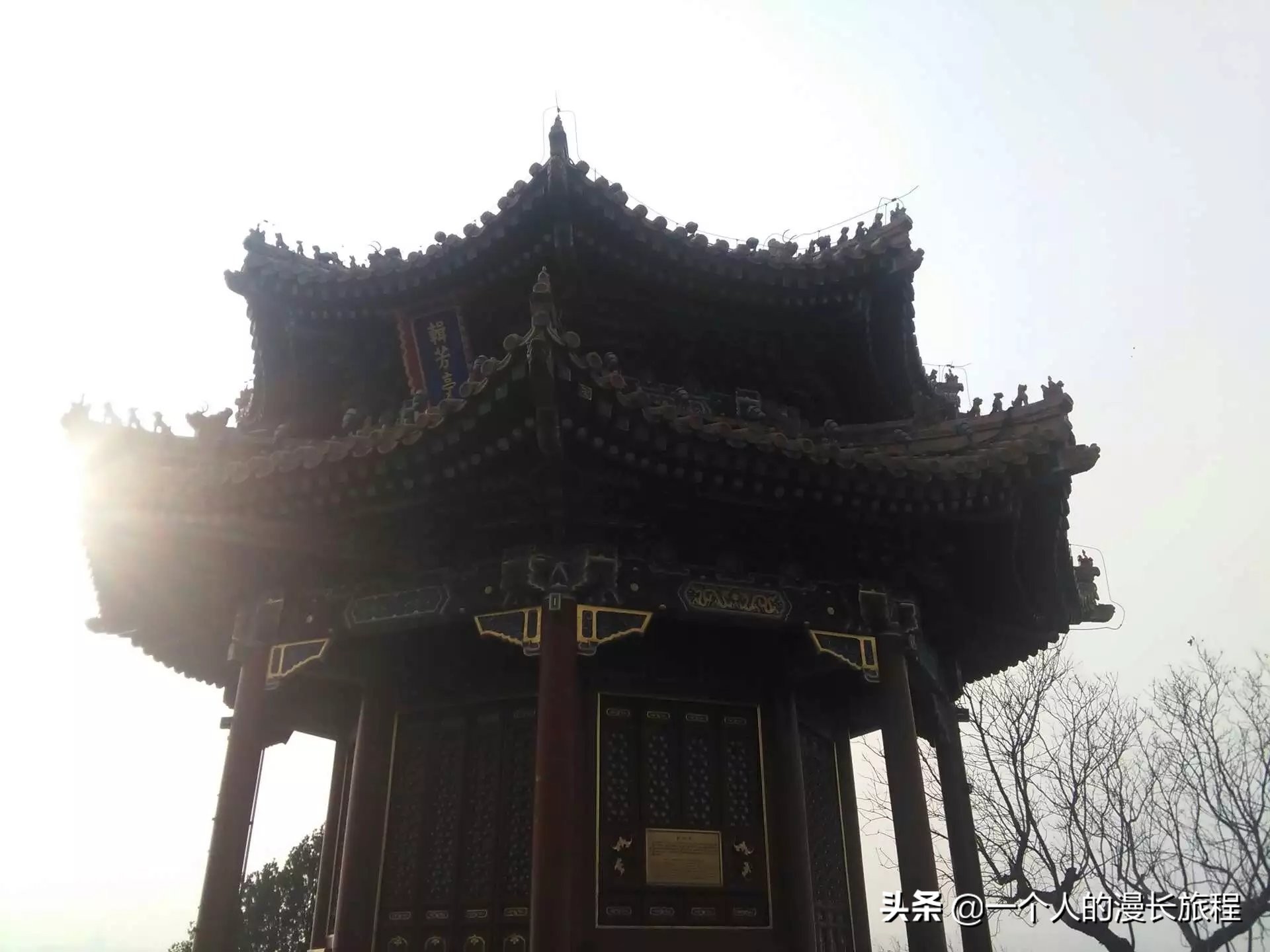 北京景山,这里是北京故宫