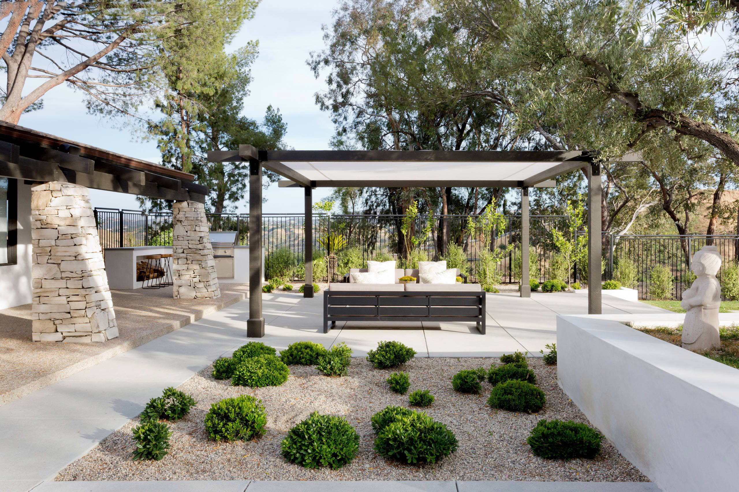 庭院石板如何铺,1.2米庭院路石板铺设效果图