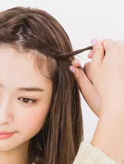 杨紫同款竹节辫,杨紫同款短发编发教程