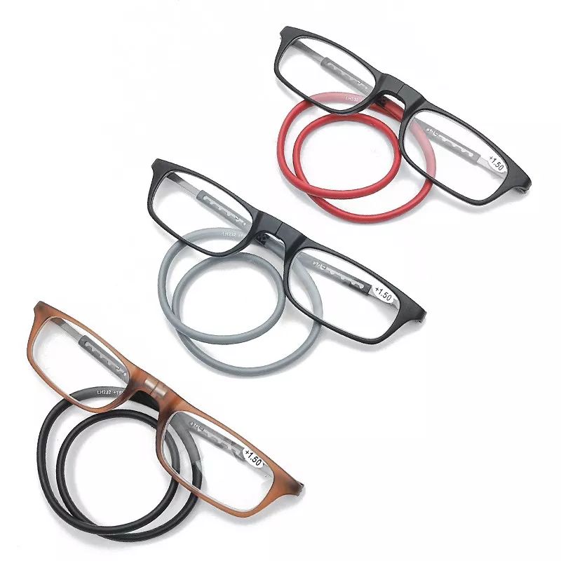 德国磁铁挂脖老花镜,高颜值磁吸挂脖老花镜