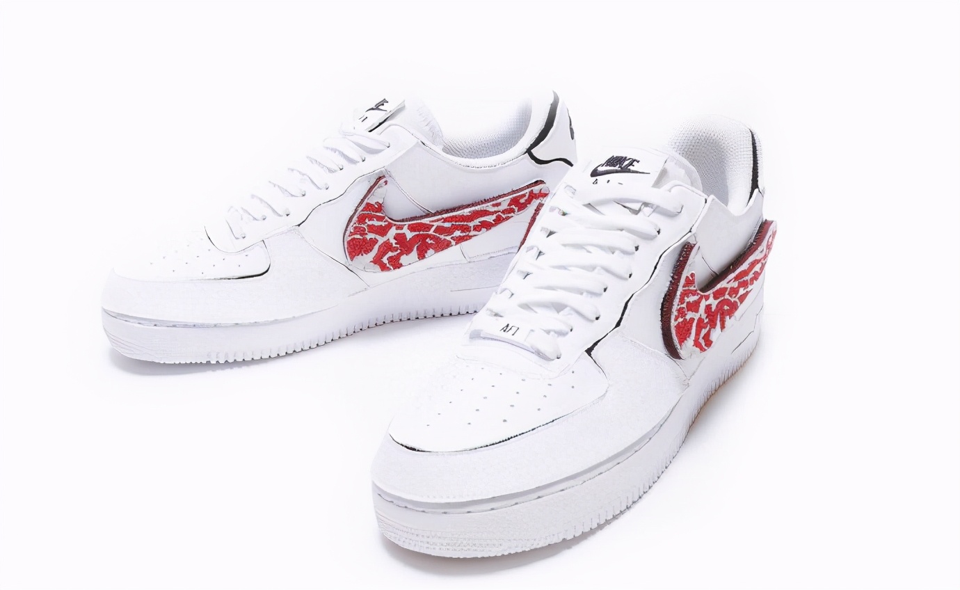 nike细节满满的鞋子,nike可玩性很高的鞋蓝白