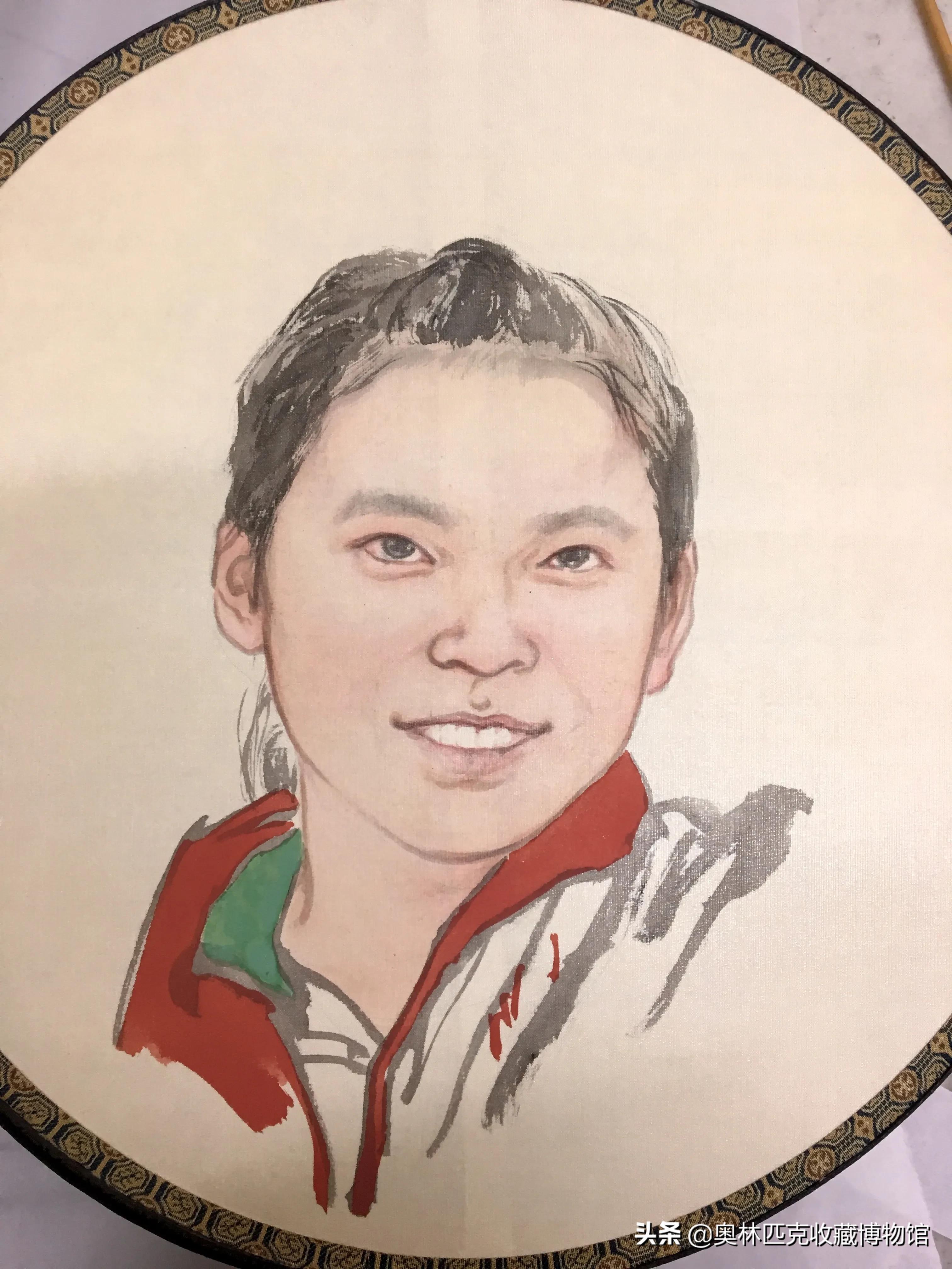 奥林匹克文化《中国历届奥运会冠军肖像》