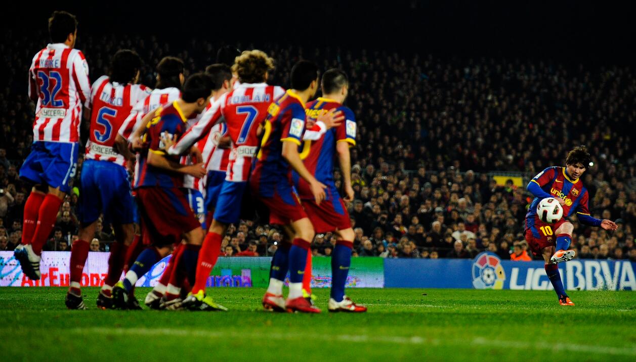 梅西的贴地斩有多厉害,梅西的经典弧线球是谁打的