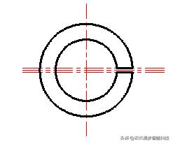 橡胶密封圈cad画法,弹性垫圈在ug里怎么建模