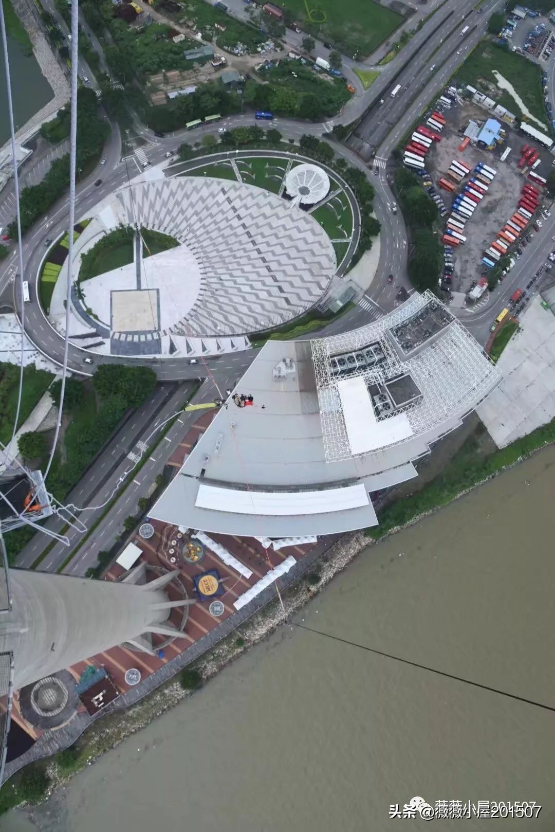 澳门233米高空真实蹦极,澳门旅游塔蹦极跳最高多少米