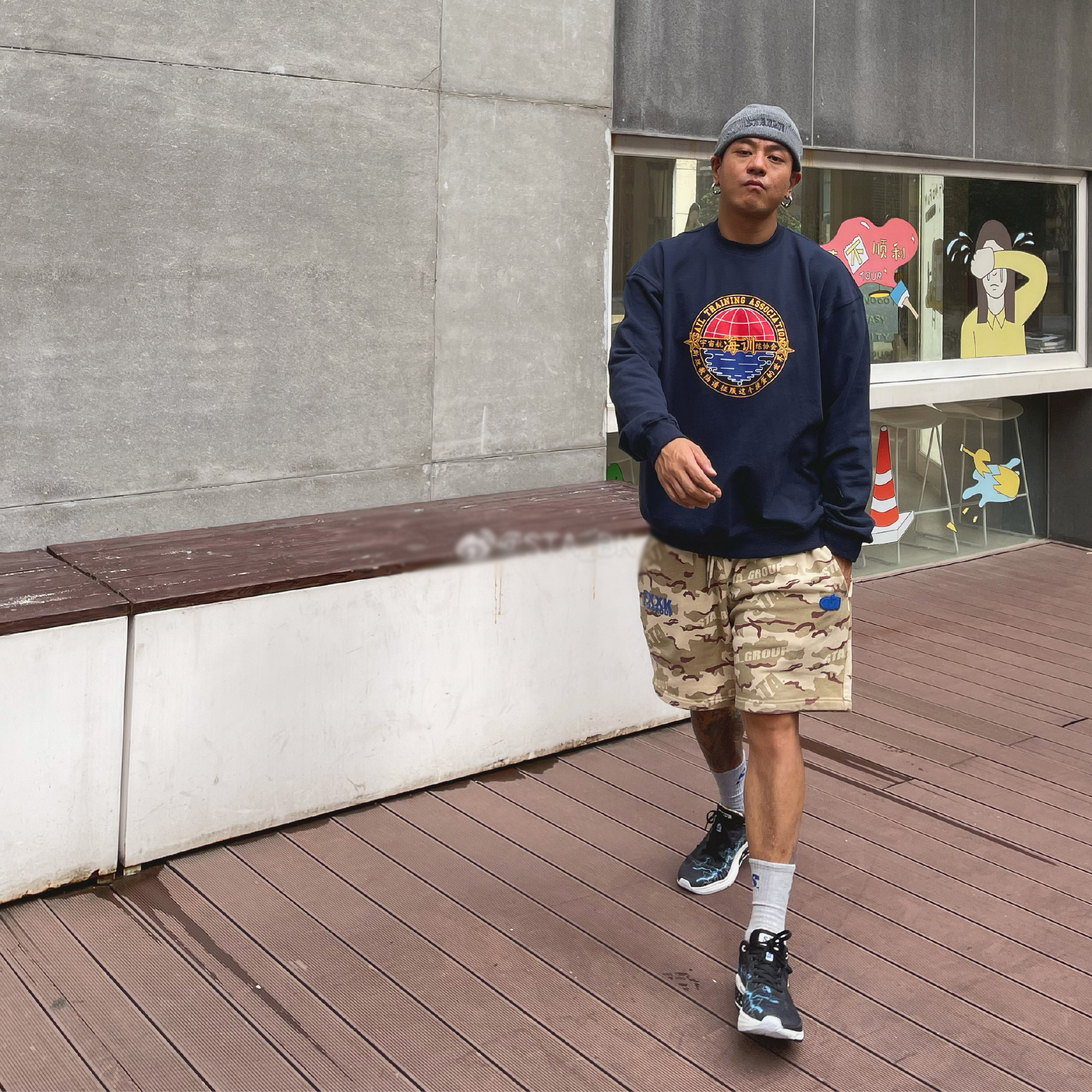 李宁sta联名鞋图片,李宁sta联名鞋悟空板鞋