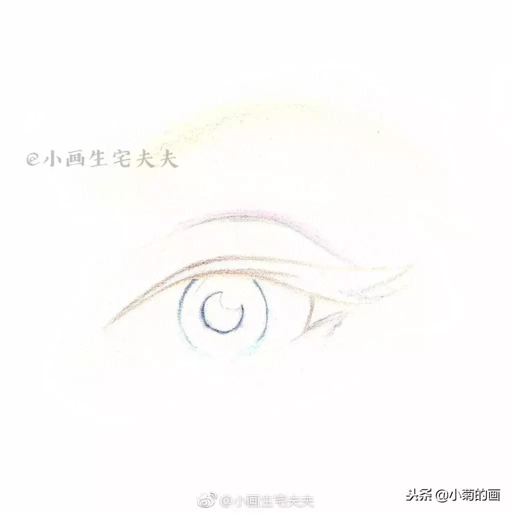 彩铅基本画法过程,彩铅画上色技巧教程