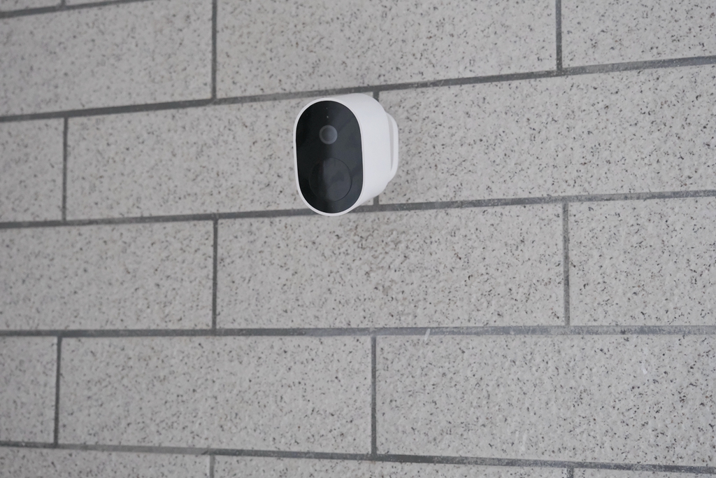 小米室外无线无网摄像头,小米无线摄像头穿墙测试