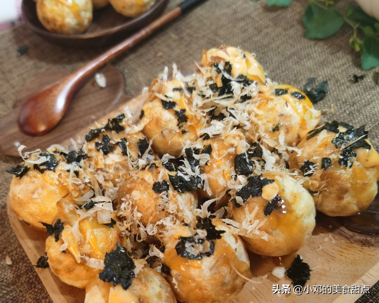 在家做章鱼小丸子无模具,在家想吃章鱼小丸子没有模具