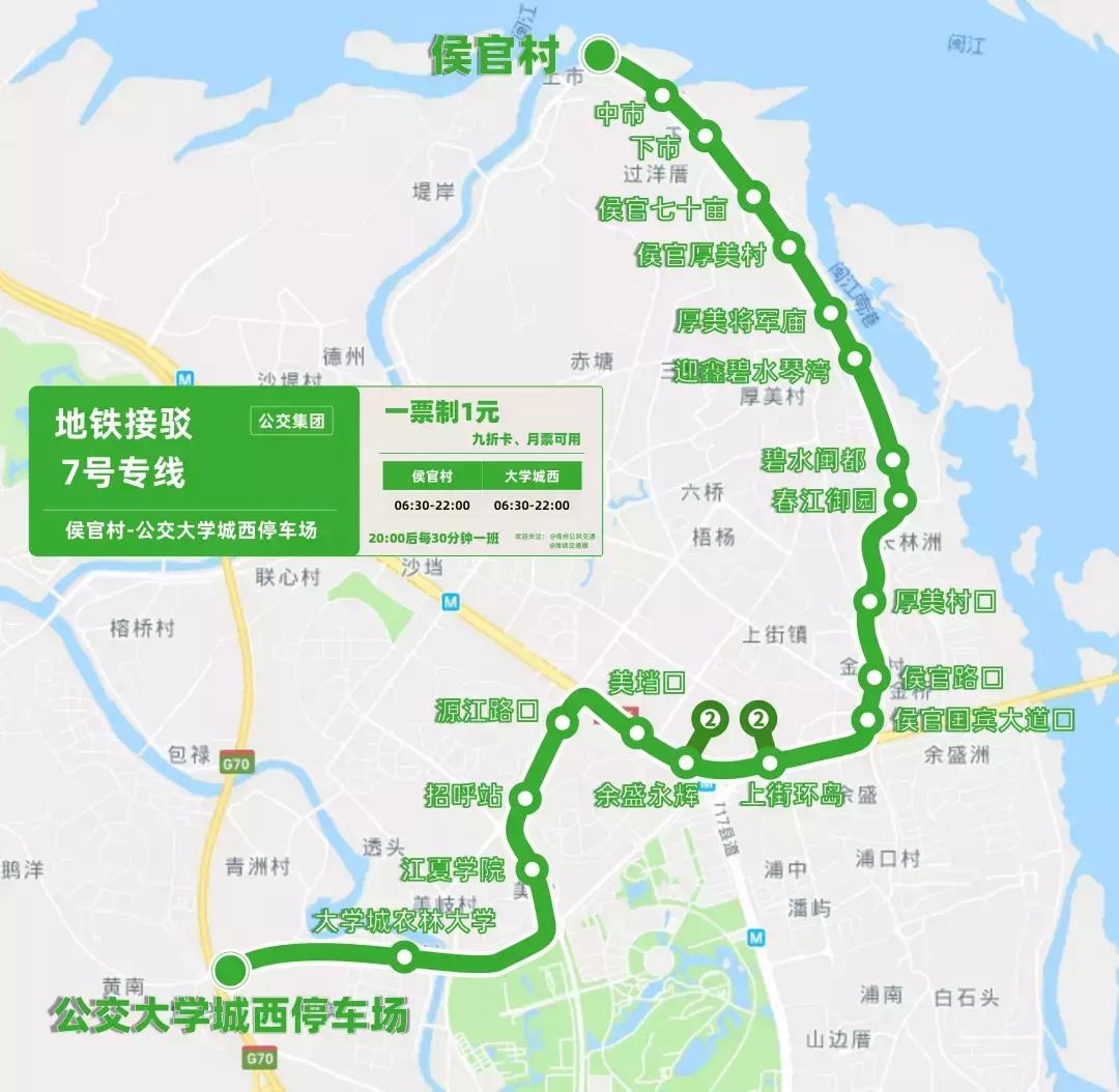 收藏！福州地铁+公交接驳最全攻略！夏季出门可以少走路啦