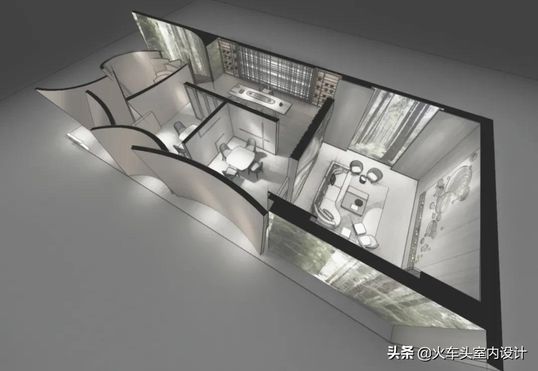 木工设计灵感,以木材为元素的空间设计