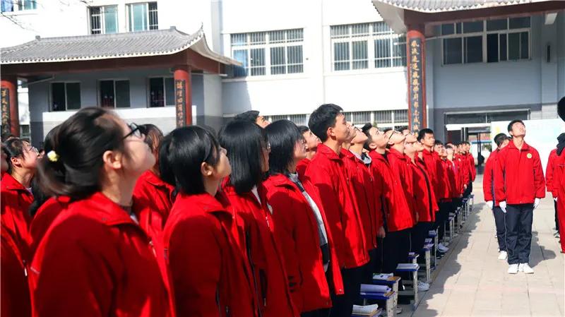 武中100天高考誓师大会,武山一中高考