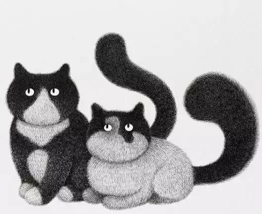 她用2元针管笔作画便惊艳了世界,他用粉笔画了一只猫