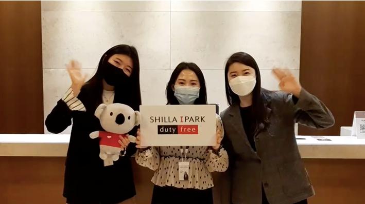 柜姐韩国网红店,柜姐直播带货