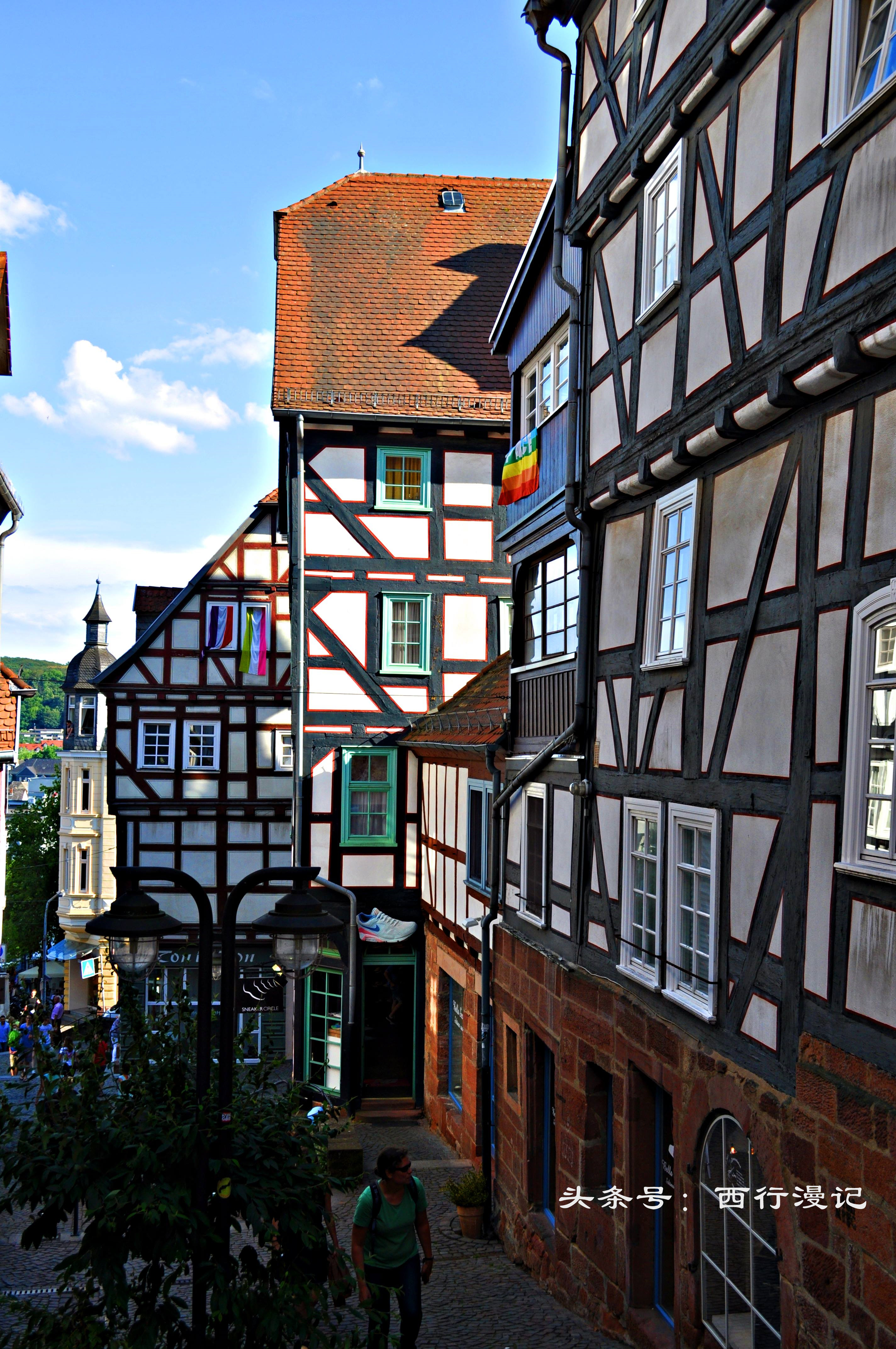 德国最美古城海德堡,青山绿水间的德国古城